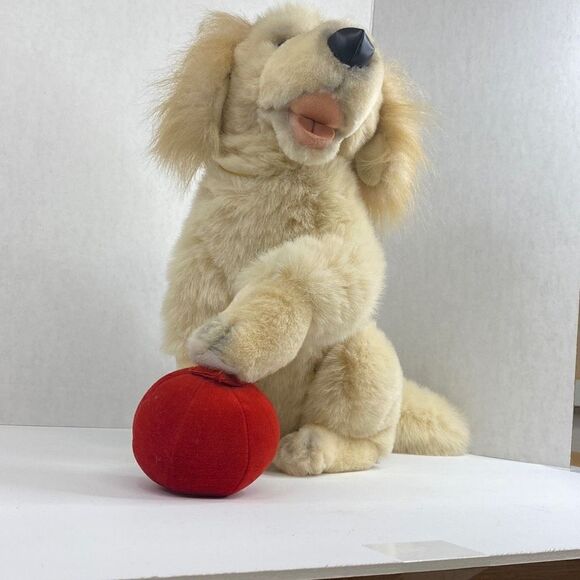 Vtg Chase The Ball Playing Dog 2000 Stuffed Animal Planet Plush Golden Retriever - Picture 6 of 16